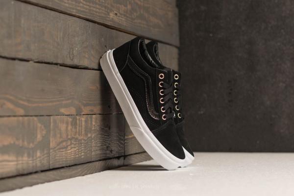 Vans Old Skool (Suede) Black/ Gold