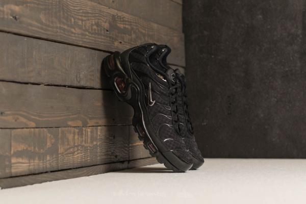 Nike Air Max Plus Black/ Black-Metallic Silver