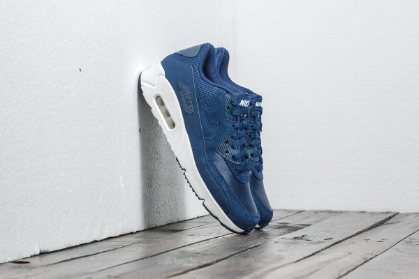 Nike Air Max 90 Ultra 2.0 Leather Midnight Navy/ Midnight Navy