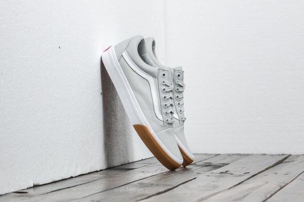 Vans Old Skool (Gum Bumper) Glacier Grey/ True White