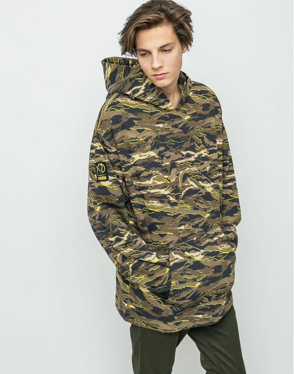 Puma XO Oversize Hoodie Puma Black-Camo XL