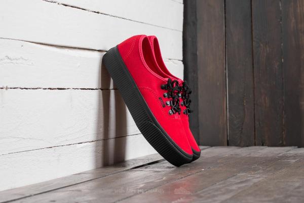 Vans Authentic Platform (Embossed) Rococco Red/ Black