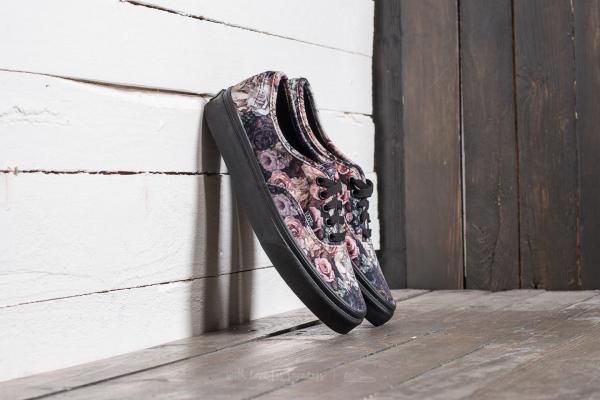 Vans Authentic (Velvet) Floral/ Black