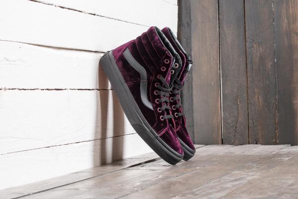 Vans Sk8-Hi Reissue (Velvet) Red/ Black