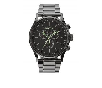 Nixon Sentry Chrono Polished Gunmetal/Lum