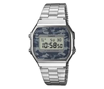 Casio A168WEC-1EF Silver