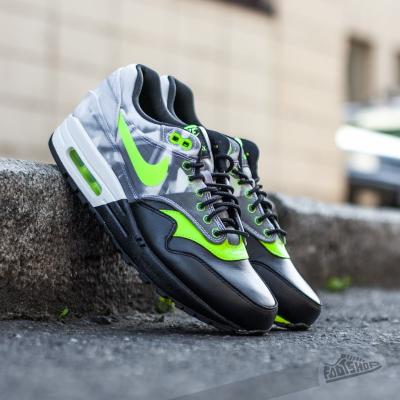 Nike Wmns Air Max 1 FV QS Black/ Volt- Blanc