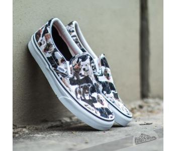 Vans Classic Slip-On (ASPCA) Puppies/ True White