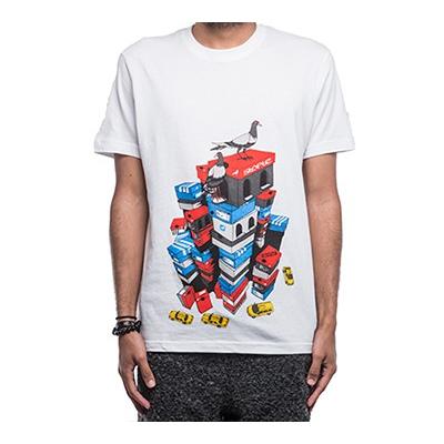 Staple Sneaker City Tee White