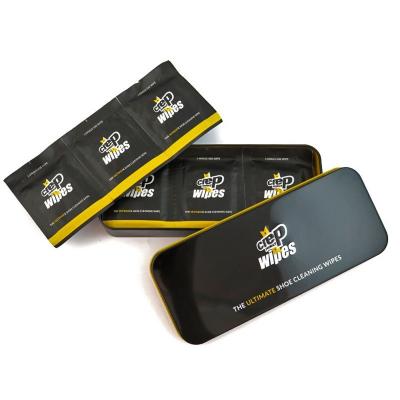 Crep Protect Wipes (12 Wipes Per Tin) 1