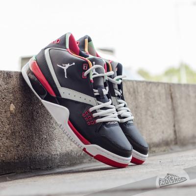 Jordan Flight 23 Black/ White- Grey University Red