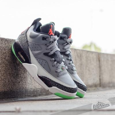 Jordan Son Of Low Cool Grey/Infrared 23-Black-Poison Green