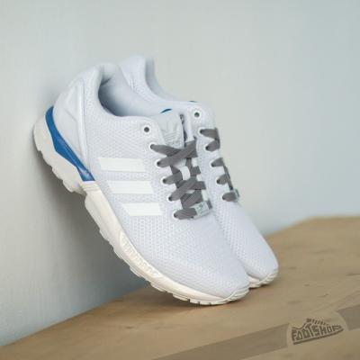 adidas ZX Flux Ftwwht/Ftwwht/Blubir