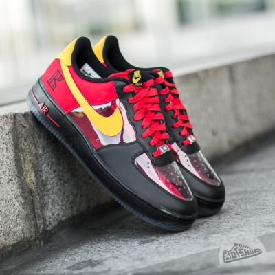 Nike Air Force 1 Comfort Signature QS Black/ Tour Yellow- University Red