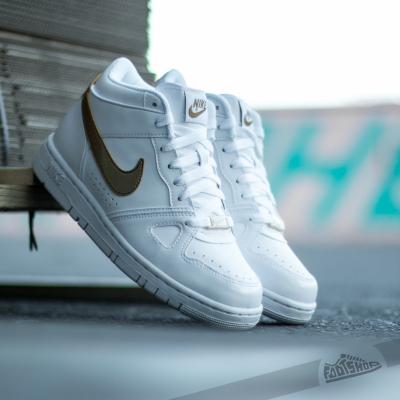Wmns Nike Air Prize 2 Mid White/ Metallic Gold