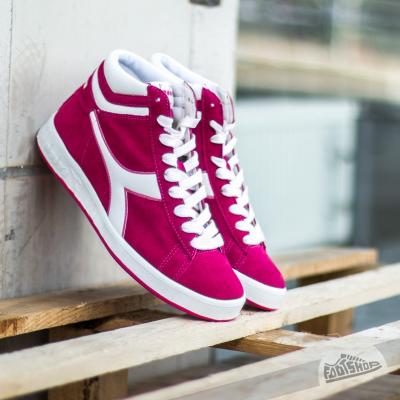Diadora Game S High Rose/White