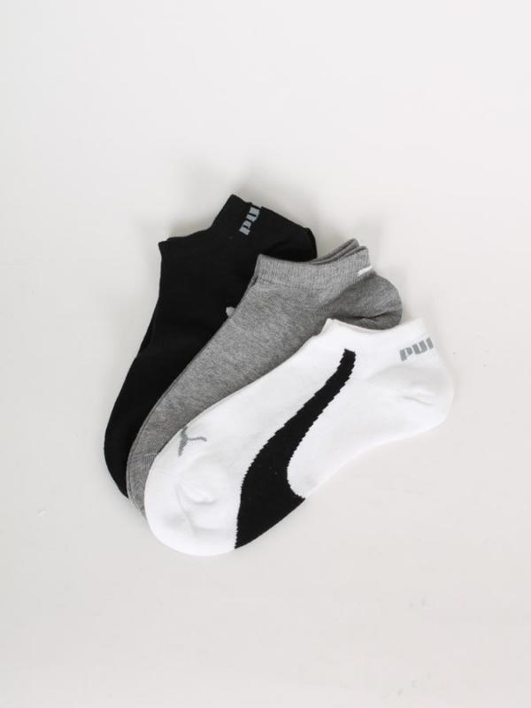 Ponožky Puma Lifestyle Sneakers 3 Pack white Barevná