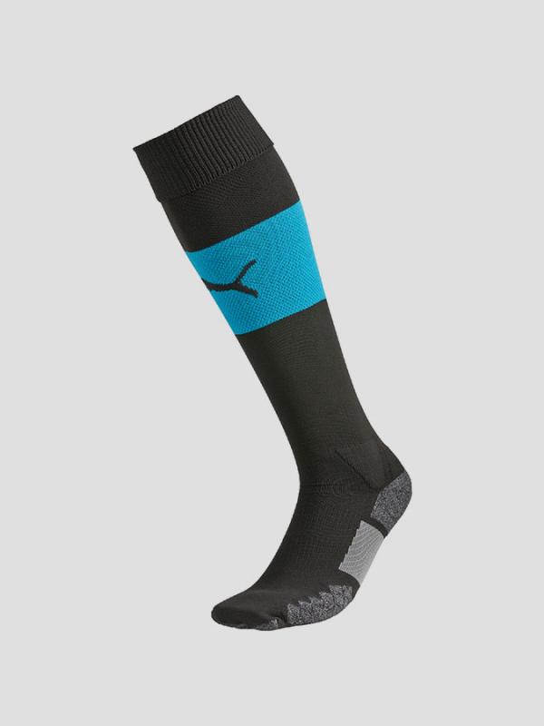 Stulpny Puma Match Socks black-atomic blue Černá