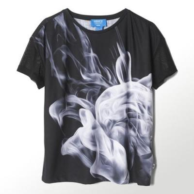 adidas Rita Ora White Smoke Tee Black/Noir