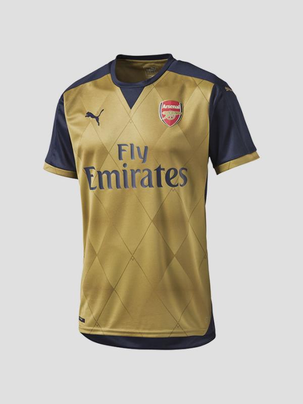 Tričko Puma AFC Alternate Replica Shi Zlatá