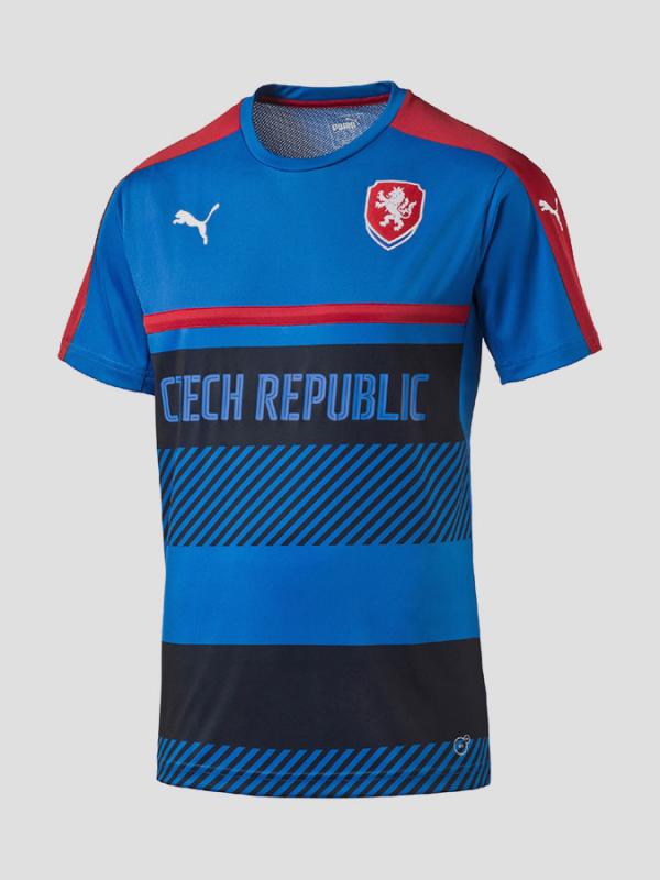 Dres Puma Czech Republic Training Jersey roya Modrá