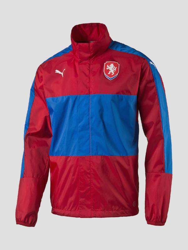 Bunda Puma Czech Republic Lightweight Rain Jacket c Červená