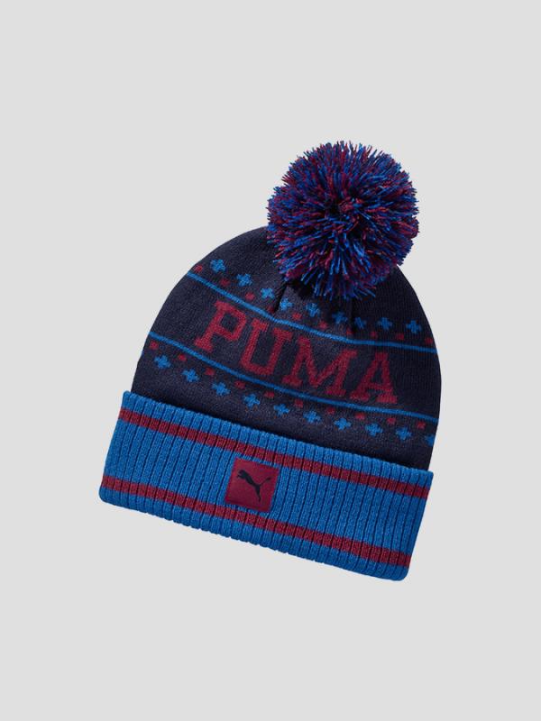Čepice Puma Home team beanie Peacoat- Royal Modrá