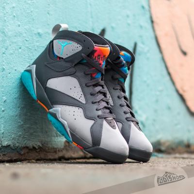 Air Jordan 7 Retro “Barcelona Days” Dark Grey/ Turquoise