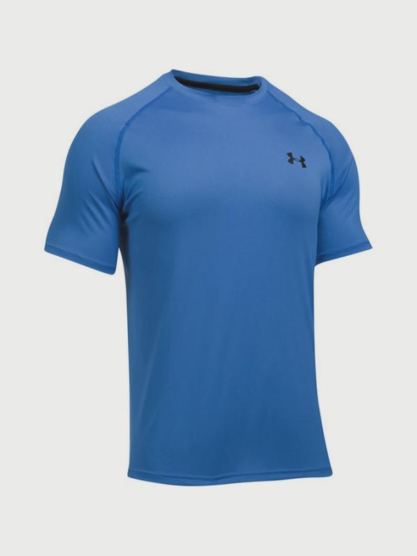 Tričko Under Armour Tech SS Tee Modrá