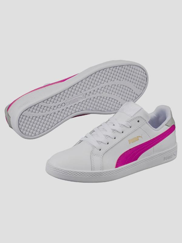 Boty Puma Smash Wns L Bílá