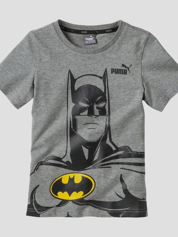 Tričko Puma STYLE Batman Tee Šedá