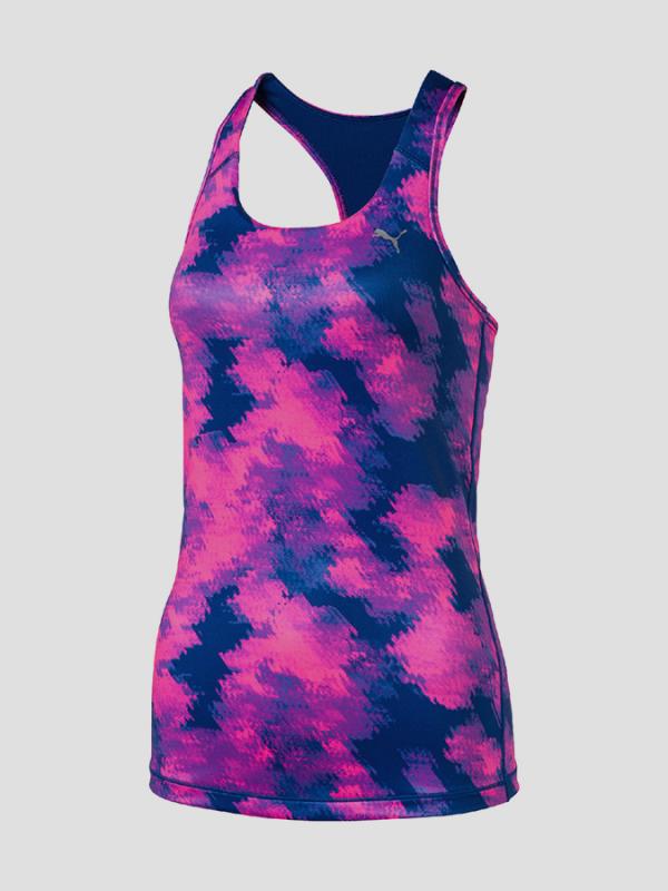 Tílko Puma Essential Graphic RB TankTop Modrá