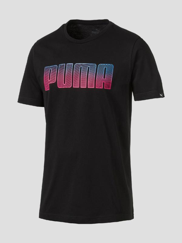 Tričko Puma Faded Tee Černá