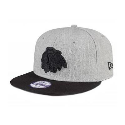 New Era Team Tone Chicago Blackhawks Gray/Black Snapback