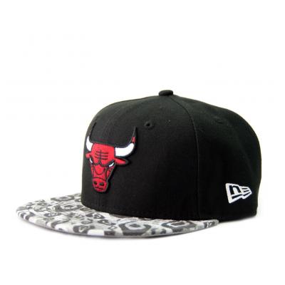 New Era 59FIFTY Tribal Vize Chicago Bulls Black/Grey