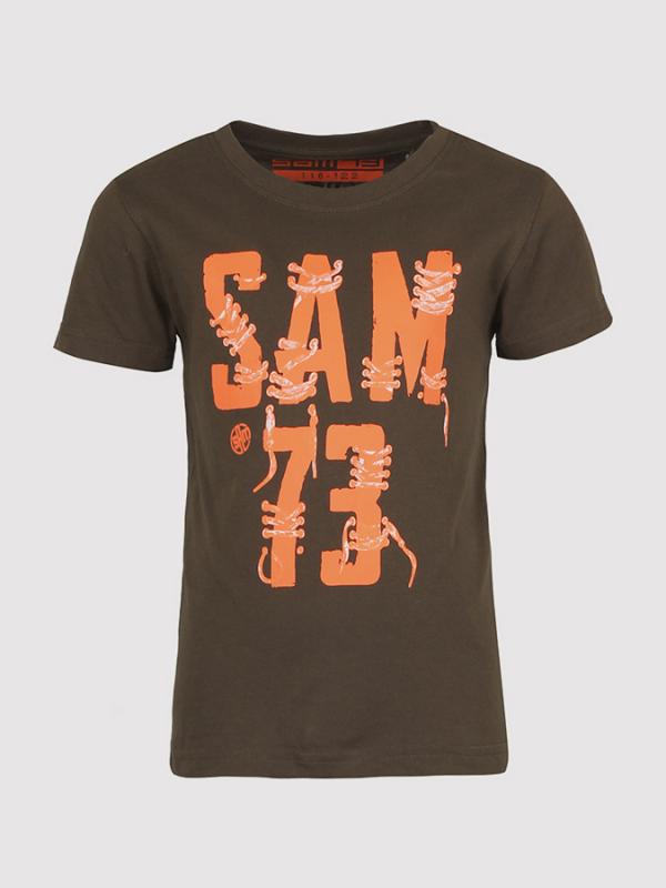 Tričko SAM 73 Waso Hnědá