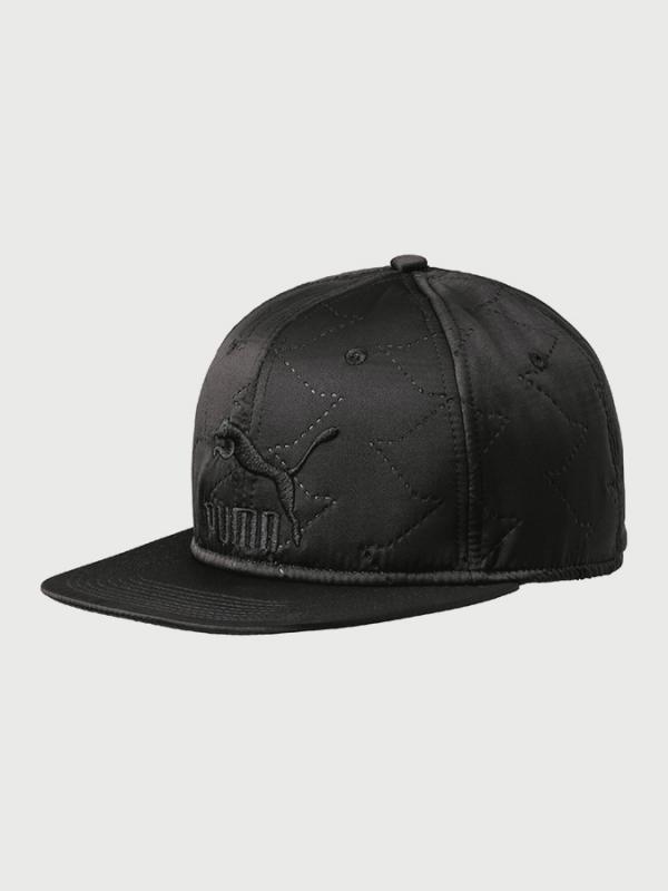 Kšiltovka Puma WM quilted flatbrim Černá