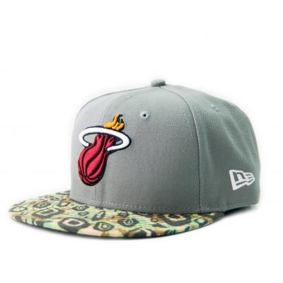 New Era Tribal Vize Miami Heats Grey/Black