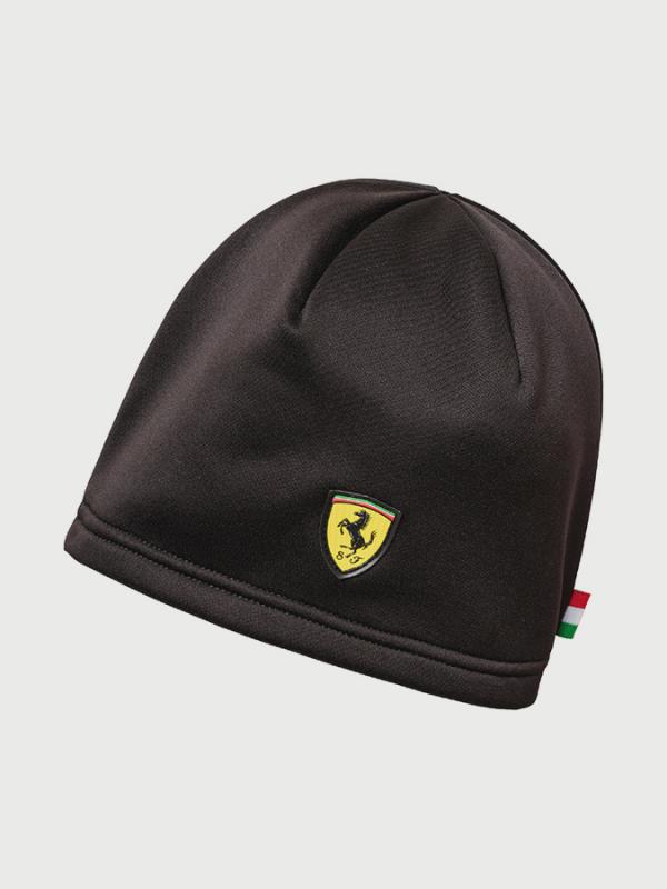 Čepice Puma Ferrari Fanwear Beanie Černá