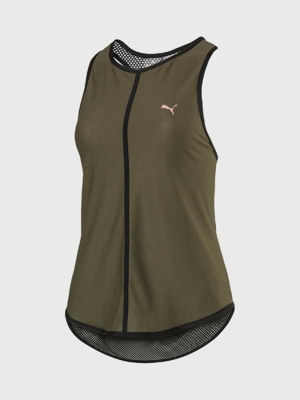 Tílko Puma Explosive Mesh Tank Oranžová