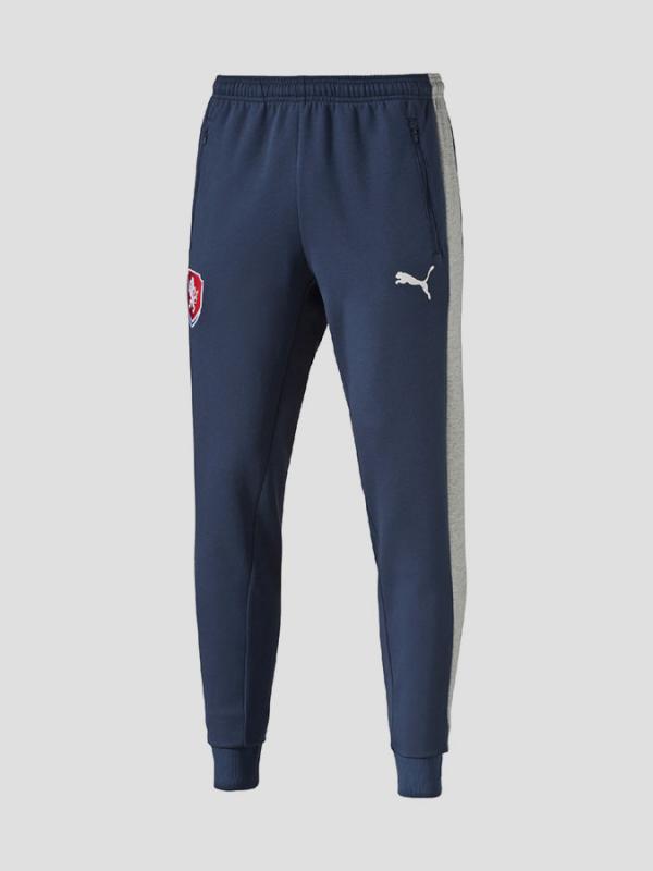 Tepláky Puma Czech Republic Casuals Sweat Pants dark Modrá