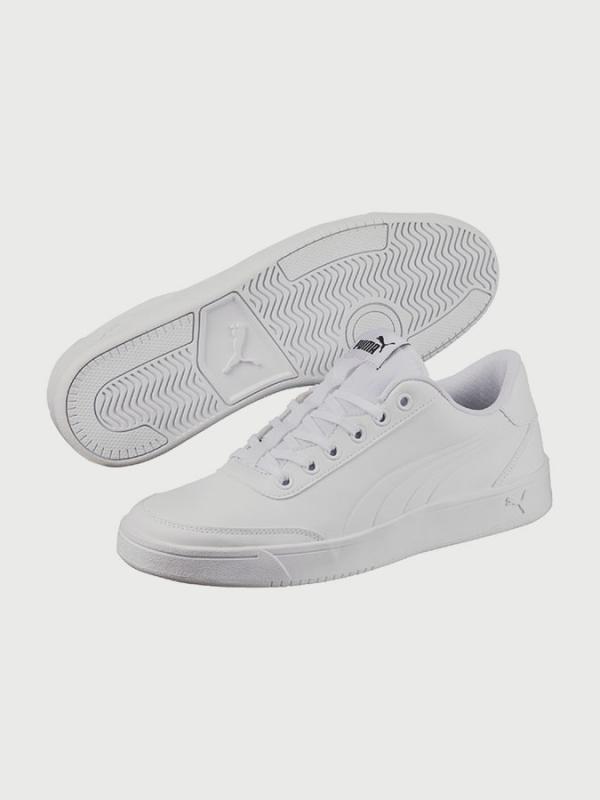 Boty Puma Court Breaker L Mono Bílá