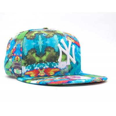 New Era Candy Smudge New York Yankees Blue/White Women Snapback