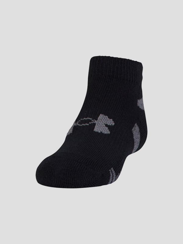 Ponožky Under Armour HeatGear 3 Pack Lo Cut Černá