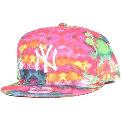New Era Candy Smudge New York Yankees Purple/White Women Snapback