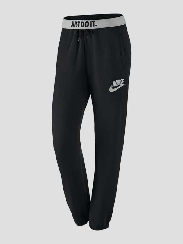 Tepláky Nike RALLY PANT Černá