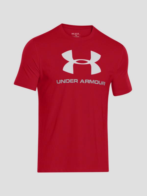Tričko Under Armour CC Sportstyle Logo Červená