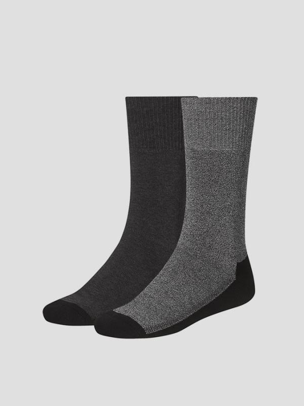 Ponožky LEVI'S 168LS REGULAR CUT 2 Pack Černá
