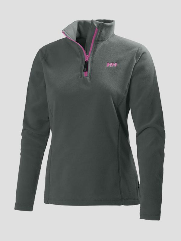 Mikina Helly Hansen W DAYBREAKER 1/2 ZIP FLEECE Šedá