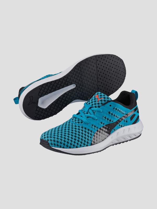 Boty Puma Flare Jr atomic blue-black-black Modrá